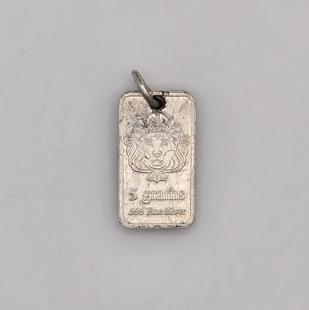 5 Gram Scottsdale Mint Silver Bar Charm